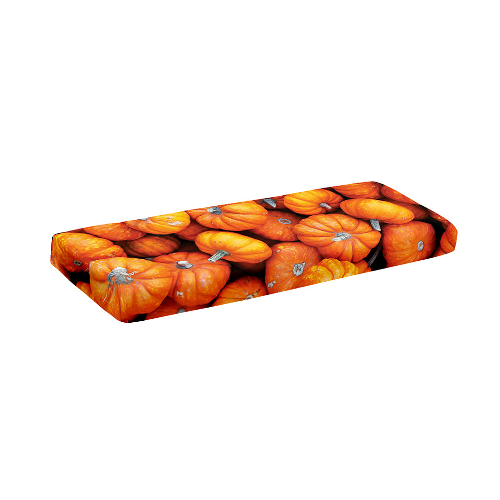 Pumpkin Print Piano Keyboard Cover