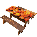 Pumpkin Print Picnic Table Cover