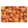 Pumpkin Print Polyester Doormat