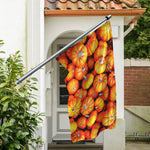 Pumpkin Print Polyester Flag