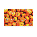 Pumpkin Print Polyester Flag
