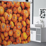 Pumpkin Print Premium Shower Curtain