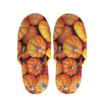 Pumpkin Print Slippers