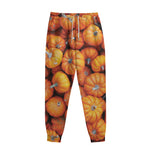 Pumpkin Print Sweatpants