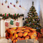 Pumpkin Print Tablecloth