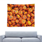 Pumpkin Print Tapestry