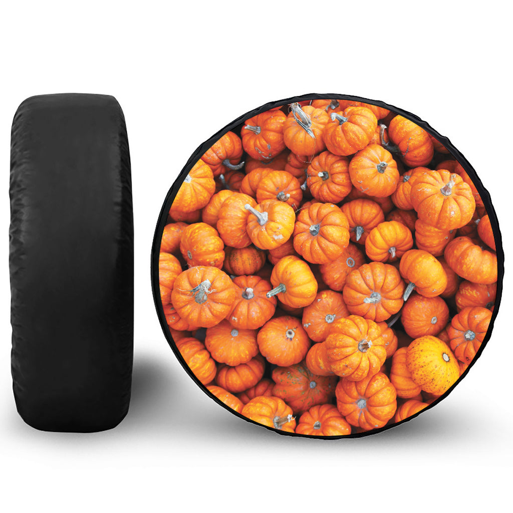 Pumpkin Print Tire Cover