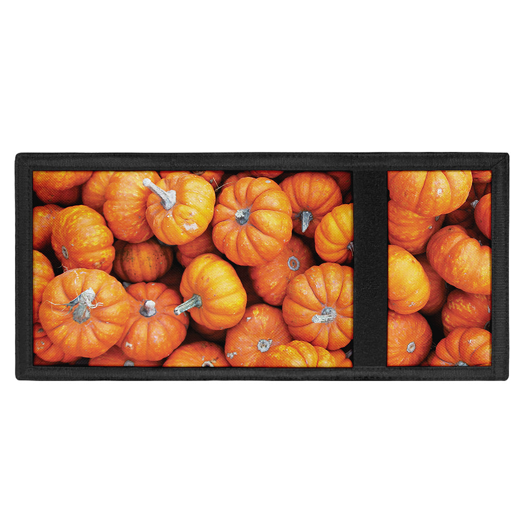 Pumpkin Print Trifold Wallet