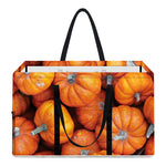 Pumpkin Print Utility Tote Bag