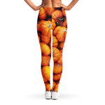 Pumpkin Print Women's Leggings