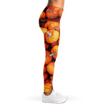 Pumpkin Print Women's Leggings