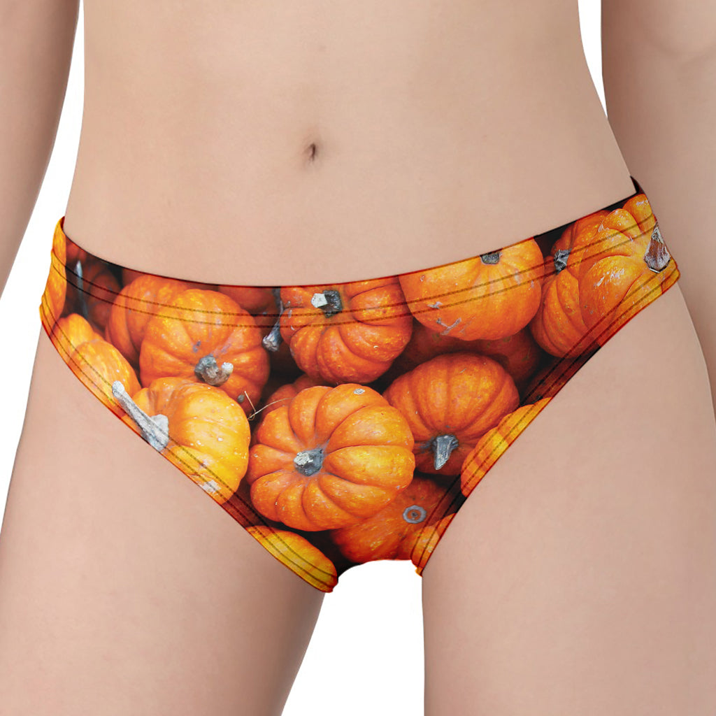 Pumpkin Print Women's Panties