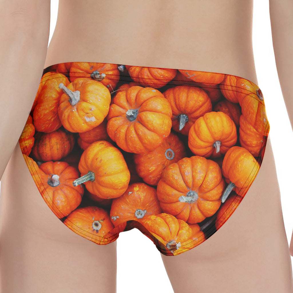 Pumpkin Print Women's Panties