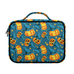 Pumpkin With Witch Hat Pattern Print Briefcase Bible Bag