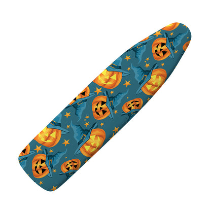 Pumpkin With Witch Hat Pattern Print Ironing Board Cover