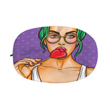 Punk Girl And Lollipop Print Car Side Mirror Covers