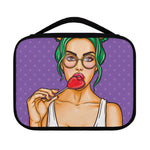 Punk Girl And Lollipop Print Classic Bible Case