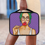 Punk Girl And Lollipop Print Classic Bible Case
