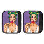 Punk Girl And Lollipop Print Handle Covers