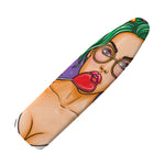 Punk Girl And Lollipop Print Ironing Board Cover