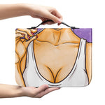 Punk Girl And Lollipop Print Leather Bible Cover