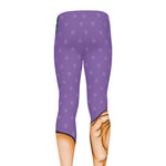 Punk Girl And Lollipop Print Men's leggings