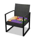 Punk Girl And Lollipop Print Outdoor Seat Cushion Cover