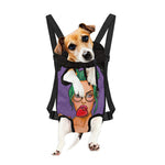 Punk Girl And Lollipop Print Pet Carrier Backpack