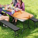 Punk Girl And Lollipop Print Picnic Table Cover