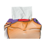 Punk Girl And Lollipop Print Rectangle Tissue Box Cover