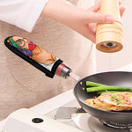 Punk Girl And Lollipop Print Skillet Handle Cover