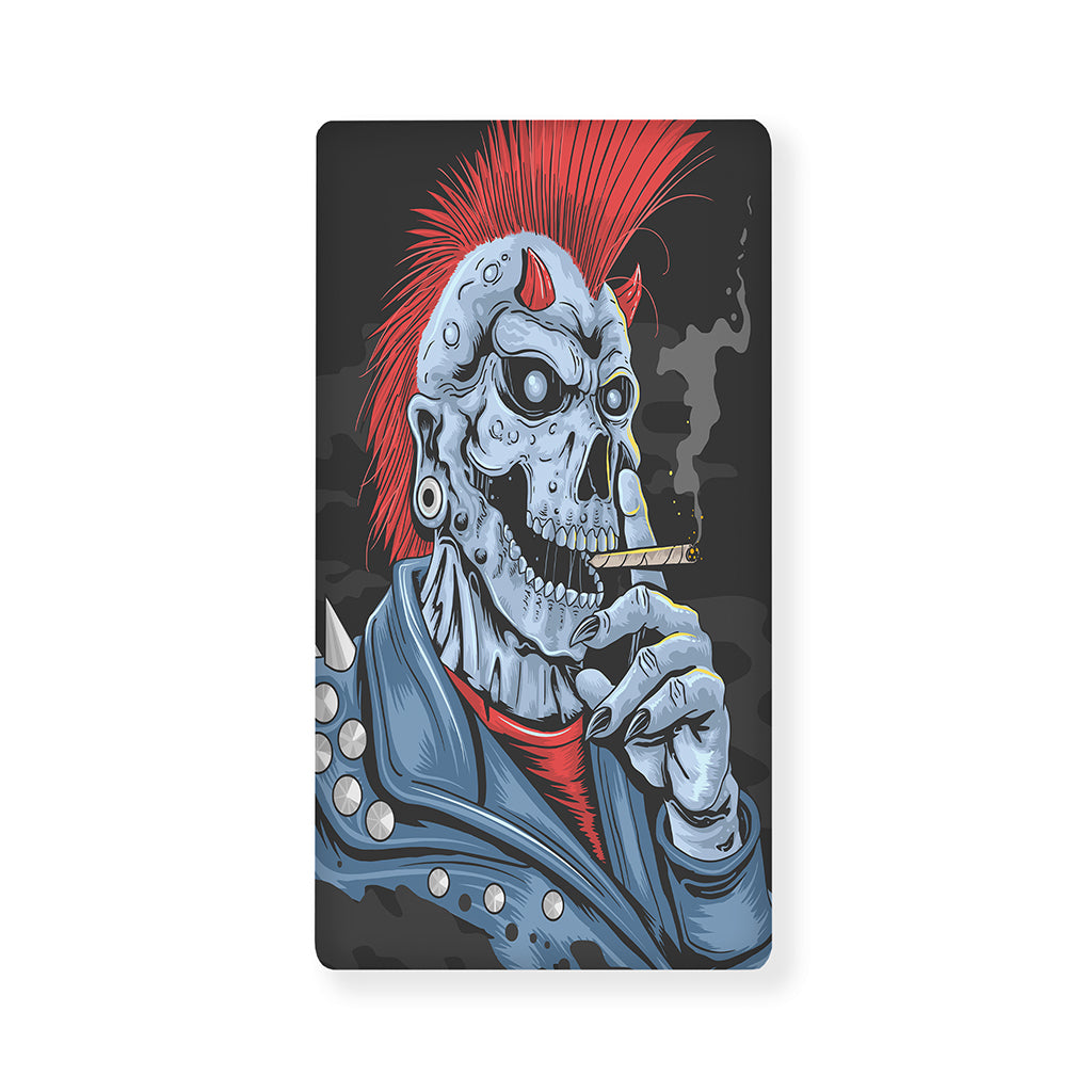 Punk Mohawk Devil Print Baby Crib Sheet