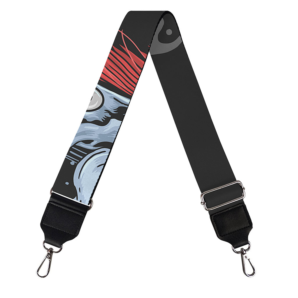 Punk Mohawk Devil Print Bag Strap