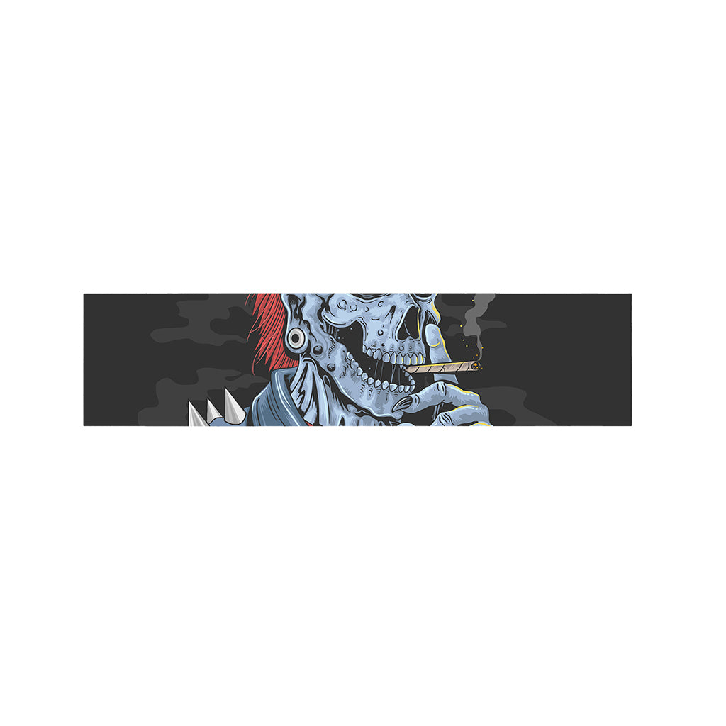 Punk Mohawk Devil Print Bed Runner