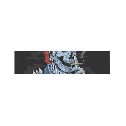 Punk Mohawk Devil Print Bed Runner