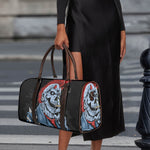Punk Mohawk Devil Print Duffle Bag