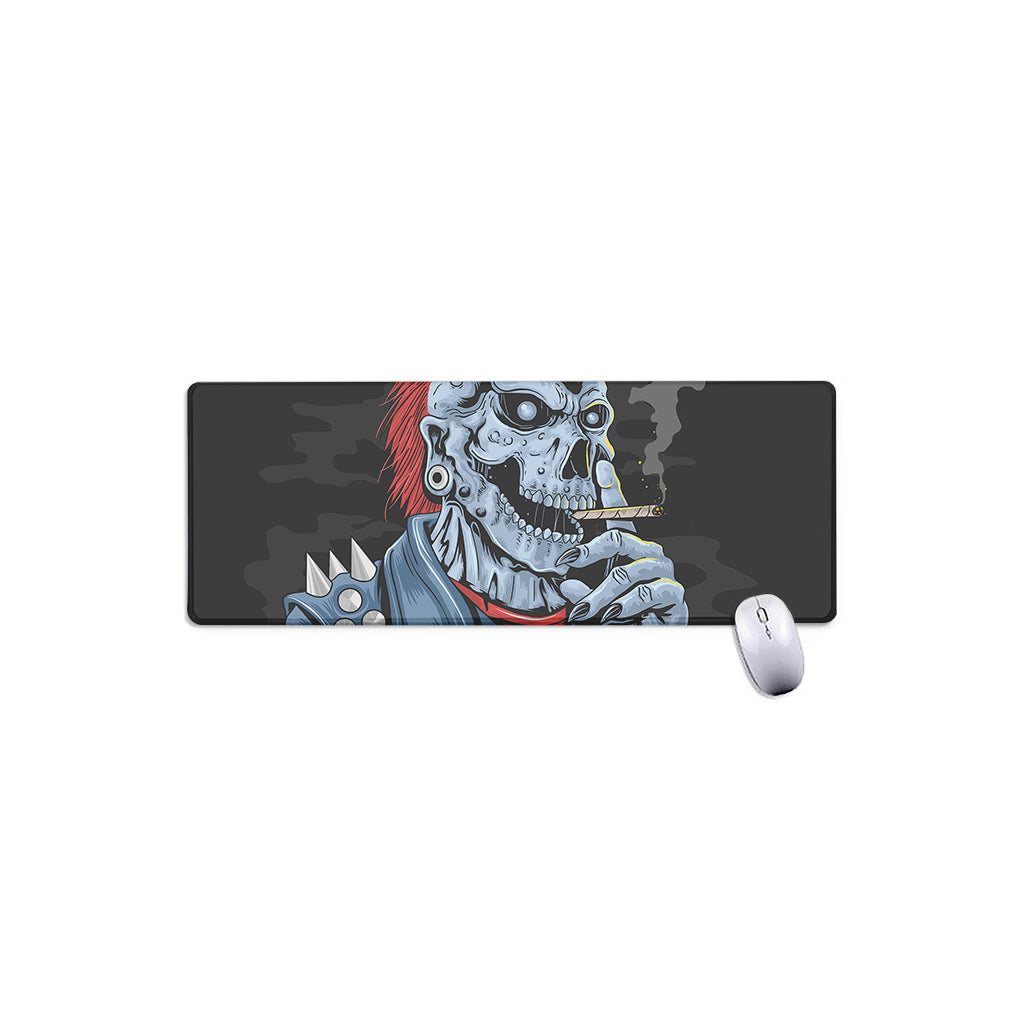 Punk Mohawk Devil Print Extended Mouse Pad