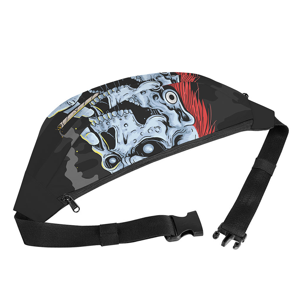 Punk Mohawk Devil Print Fanny Pack