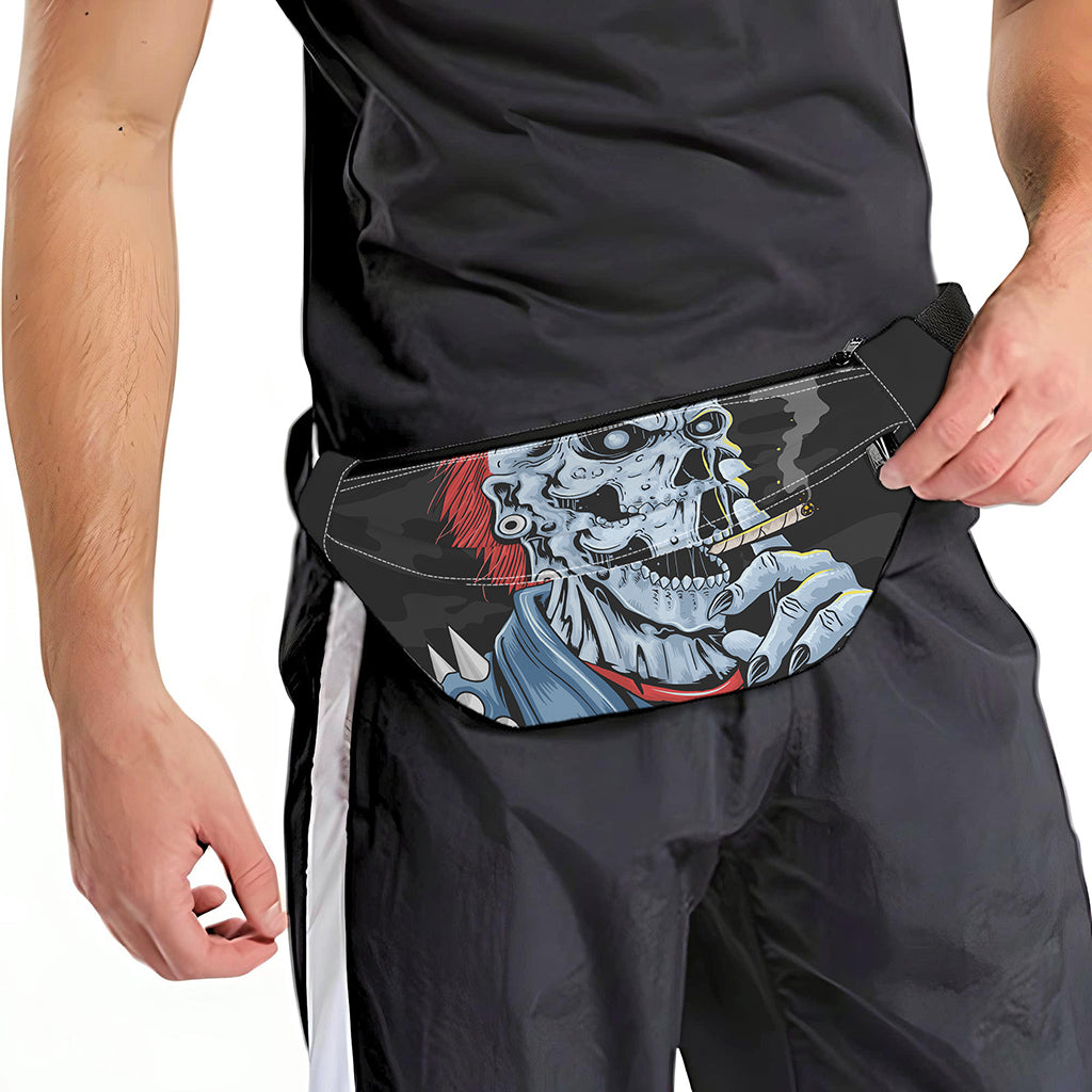 Punk Mohawk Devil Print Fanny Pack