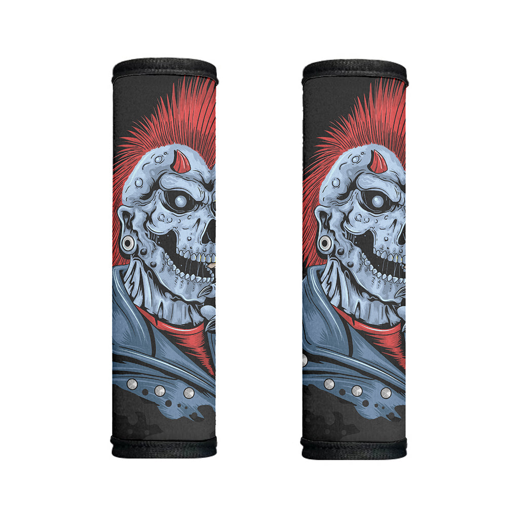 Punk Mohawk Devil Print Handle Covers
