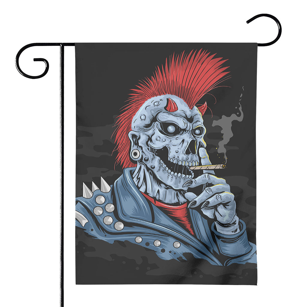 Punk Mohawk Devil Print House Flag