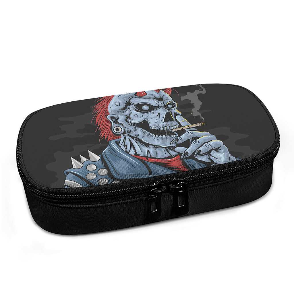 Punk Mohawk Devil Print Insulin Cooler Travel Case