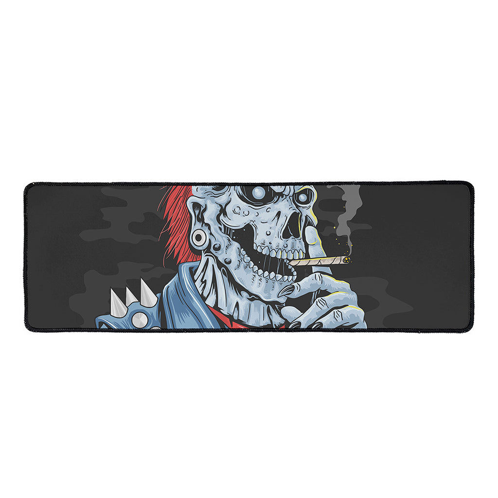 Punk Mohawk Devil Print Long Kitchen Mat