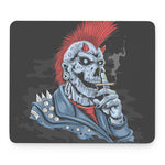 Punk Mohawk Devil Print Mouse Pad