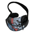 Punk Mohawk Devil Print Pet Sling Carrier