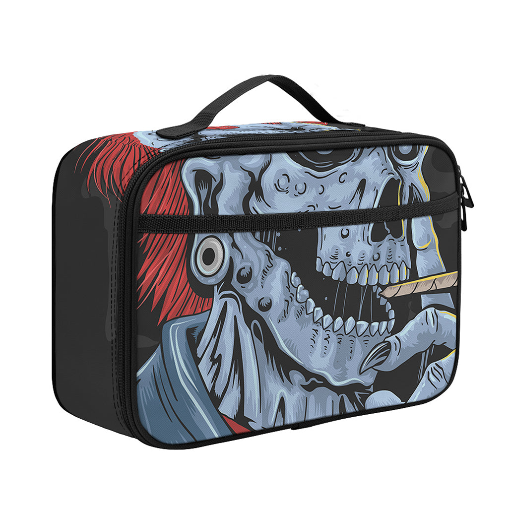 Punk Mohawk Devil Print Portable Lunch Bag