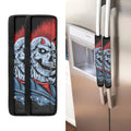 Punk Mohawk Devil Print Refrigerator Handle Covers