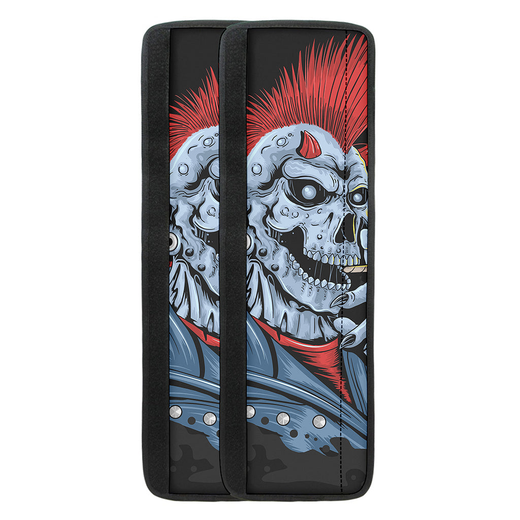 Punk Mohawk Devil Print Refrigerator Handle Covers