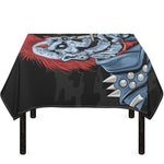 Punk Mohawk Devil Print Tablecloth