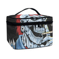 Punk Mohawk Devil Print Travel Makeup Bag
